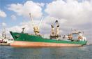 international moving and cargo ship